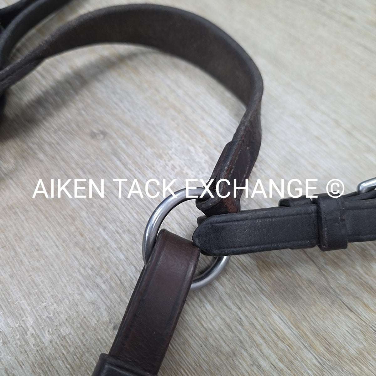 BARGAIN BUNDLE: Nunn Finer Neck Strap & Bobby's English Tack Breastplate, Brown,