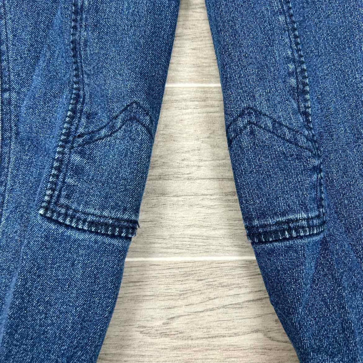 Jacson Wear Children's Denim Knee Patch Riding Jean Breeches, Size 8, Brand New
