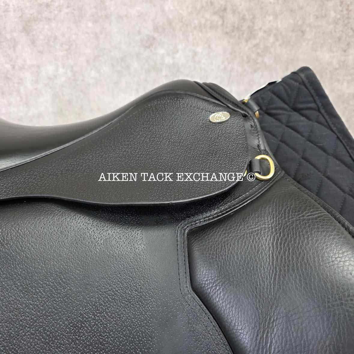 Duett Companion 1 Endurance Trail Saddle, 18" Seat,  34 Tree - Wide, Wool Flocked Panels