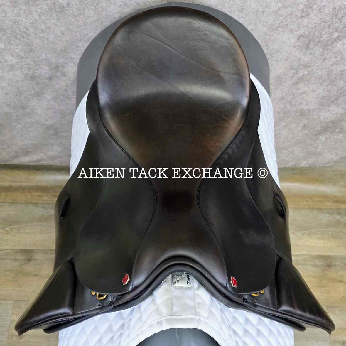 Albion Original Comfort Dressage Saddle, 18" Seat, M/MW Tree, Wool Flocked Panels