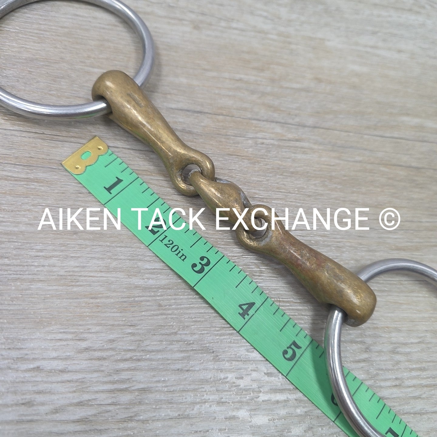 Herm Sprenger KK Ultra Aurigan Double Joint Loose Ring Bit 4.75"