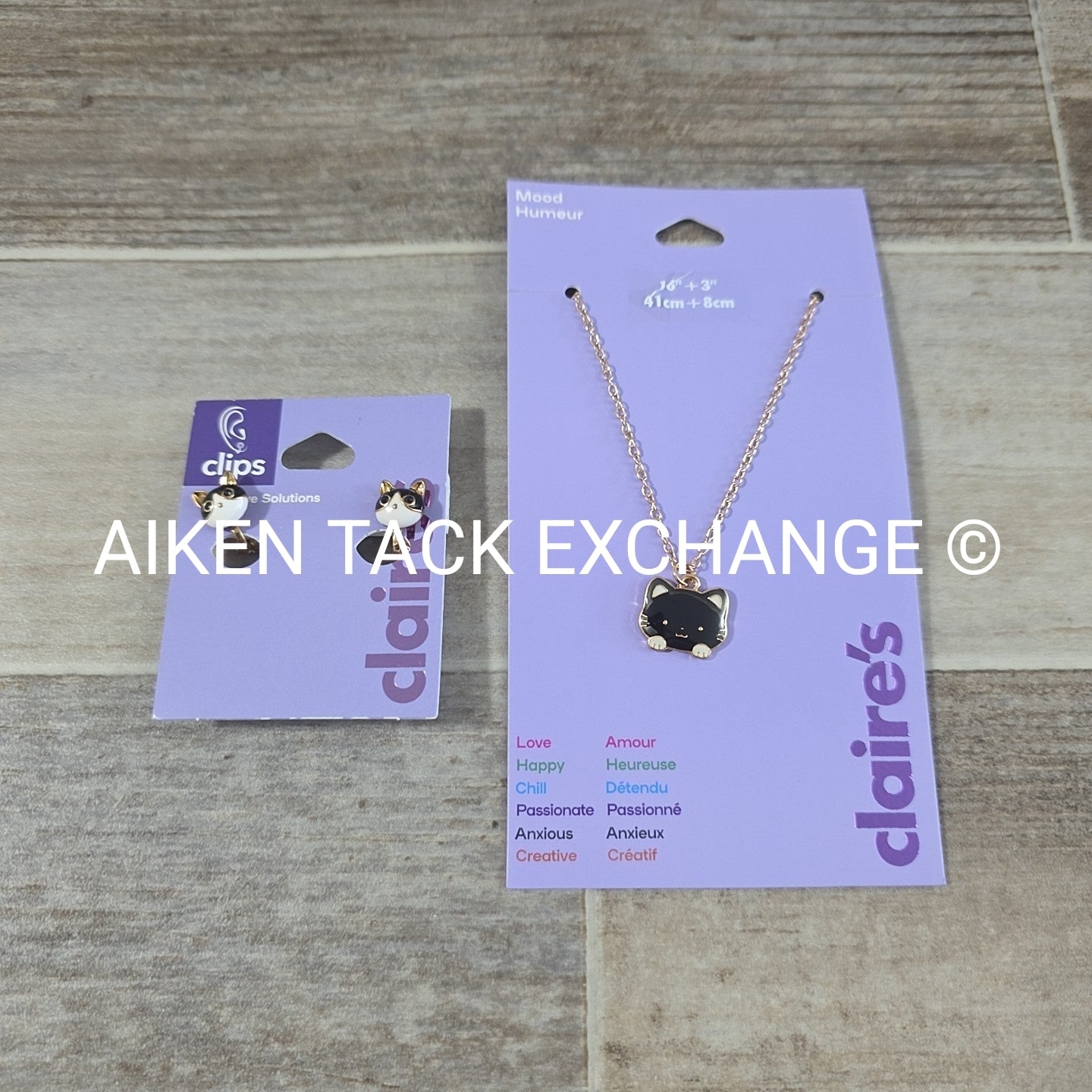 Claire's Necklace + Earring Set