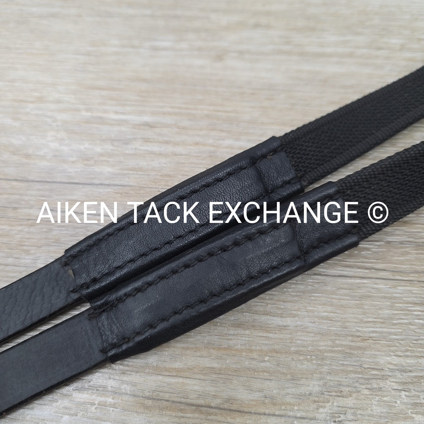 Correct Connect Intermittent Padded Reins, Black, 55"