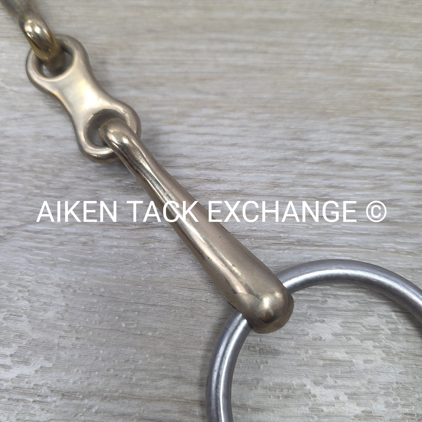 Metalab AlBaCon French Link Loose Ring Bradoon Bit, 6"
