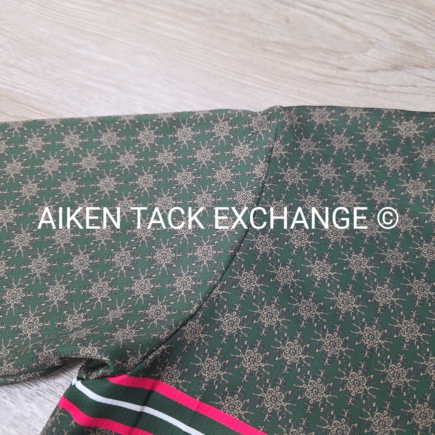 Espoir Equestrian Long Sleeve Top, Size Medium