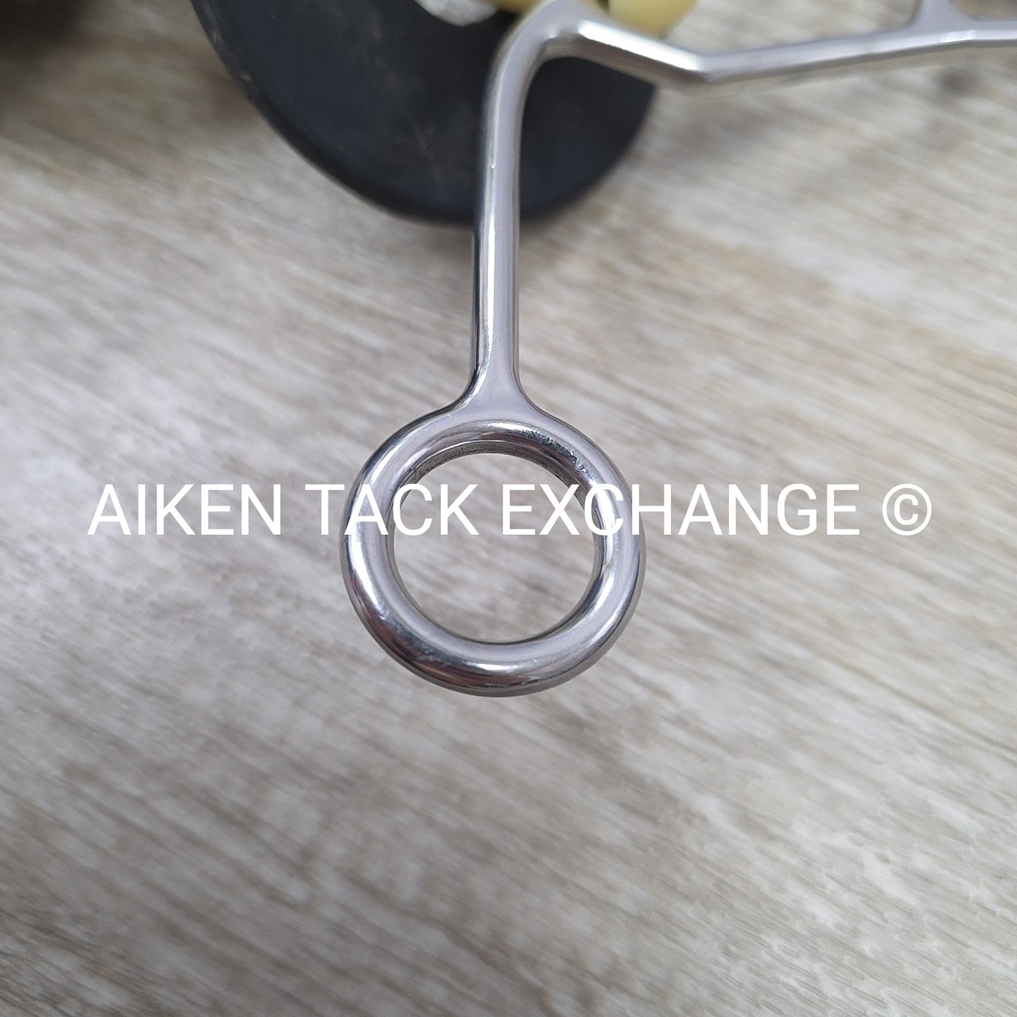 Happy Mouth Shaped Mullen Mouth Hackamore Bit 5" (Missing Curb Strap)