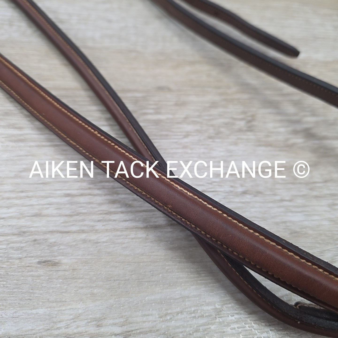 Crosby Square Raised Standing Martingale, Brown, Size Full