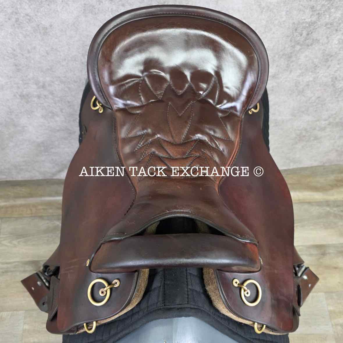 2006 Tucker 159 Endurance Trail Saddle, 16.5" Seat, Medium Tree - Semi QH Bars