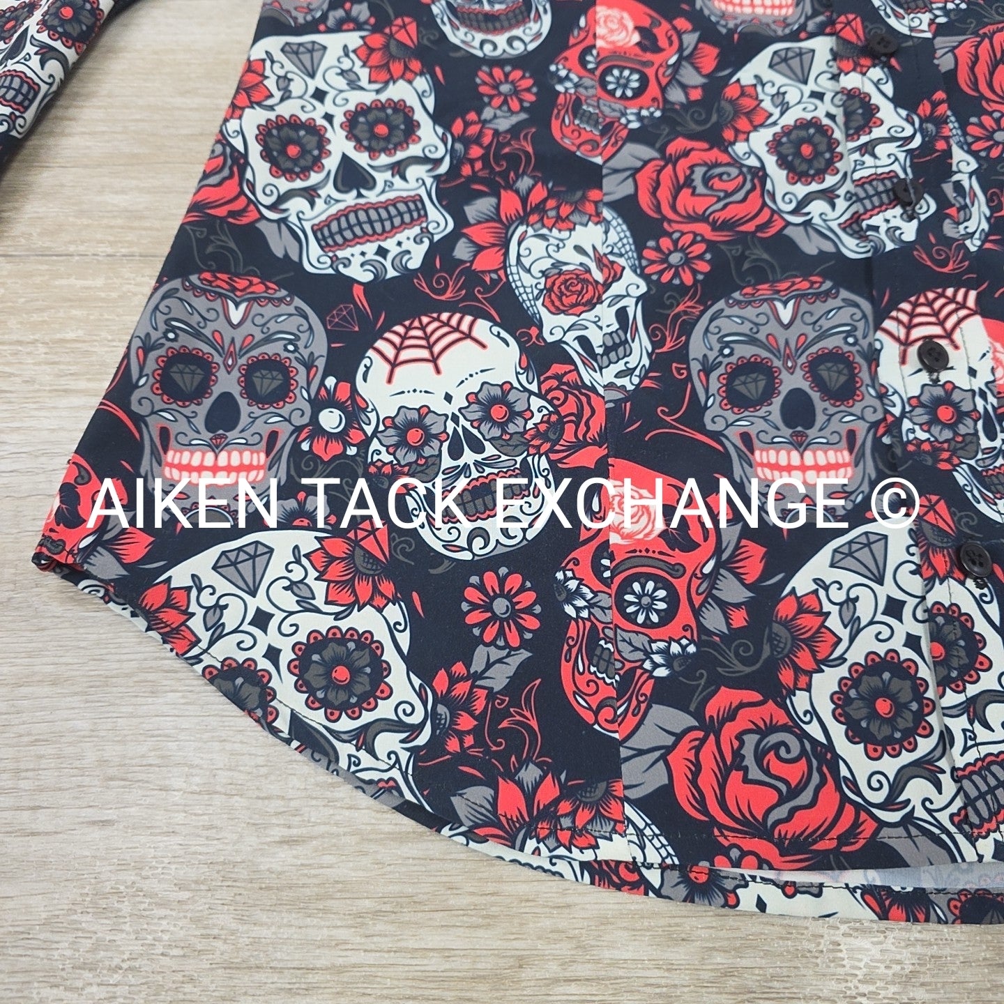 Royal Highness Long Sleeve Collared Shirt, Size Large