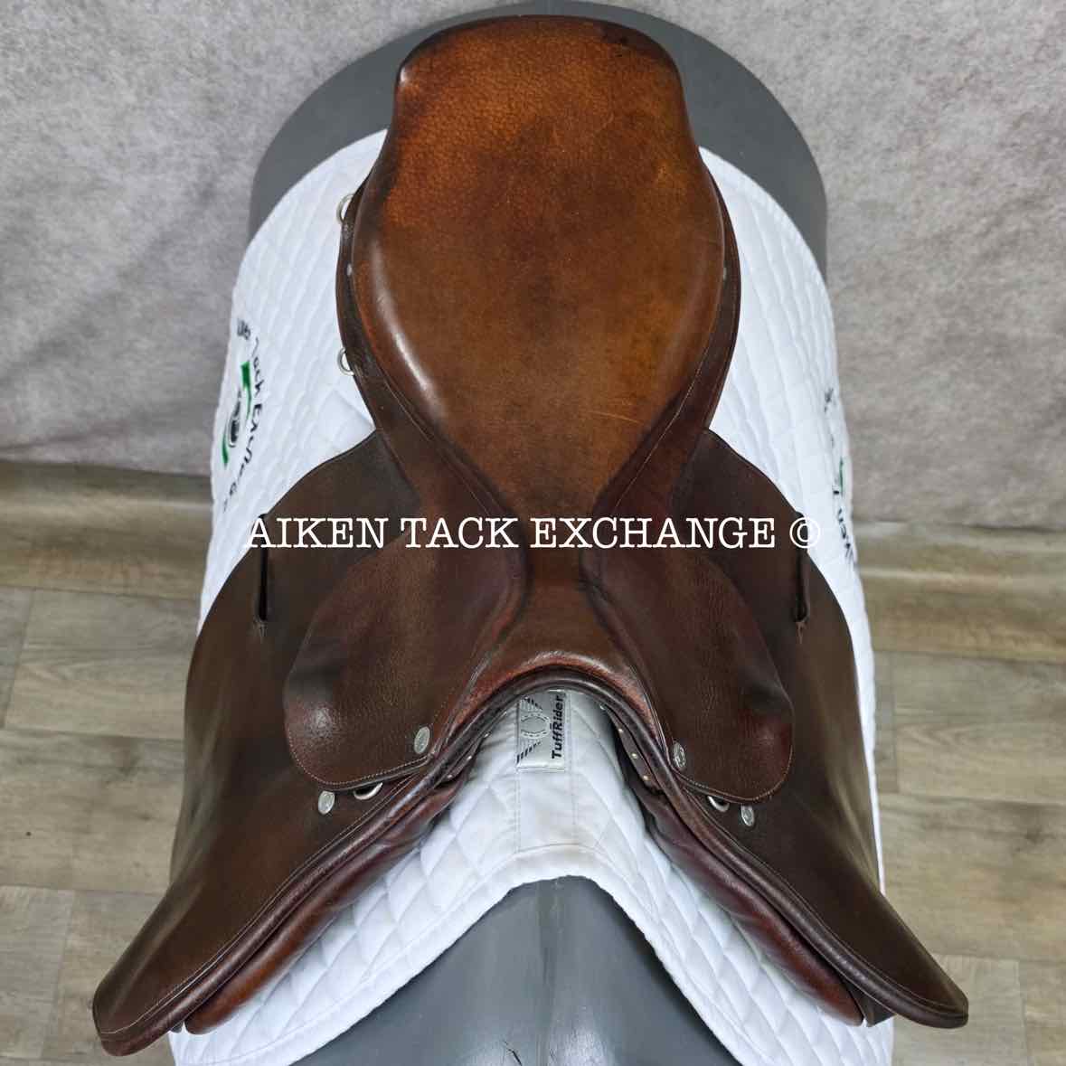 Hermes Steinkraus Close Contact Jump Saddle, 18" Seat, Medium Tree, Foam Panels