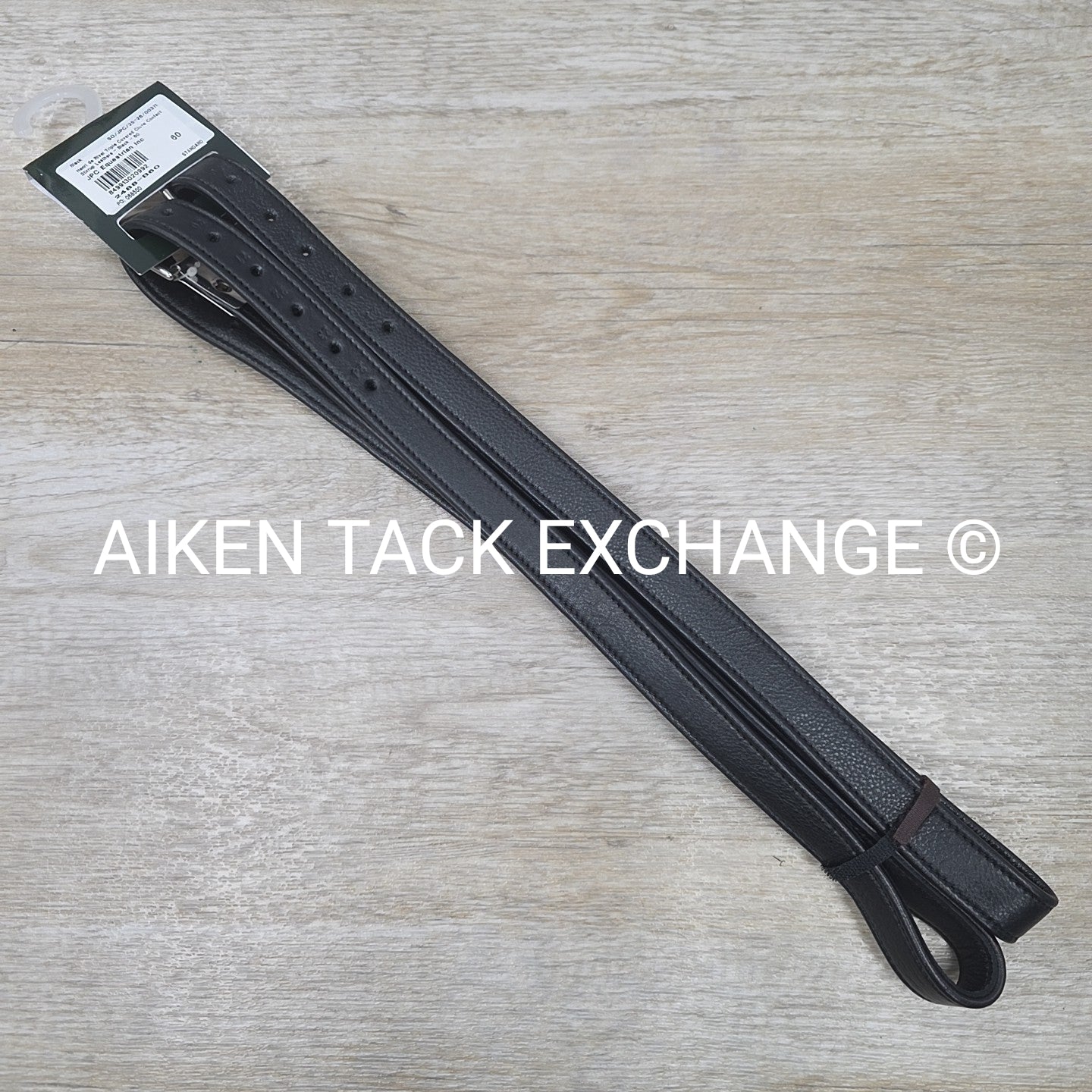 HDR Triple Covered Close Contact Stirrup Leathers, Black, 60"