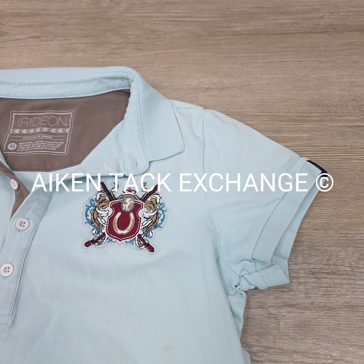 BARGAIN BUNDLE: 3 Irideon Polo Shirts, Women's Medium