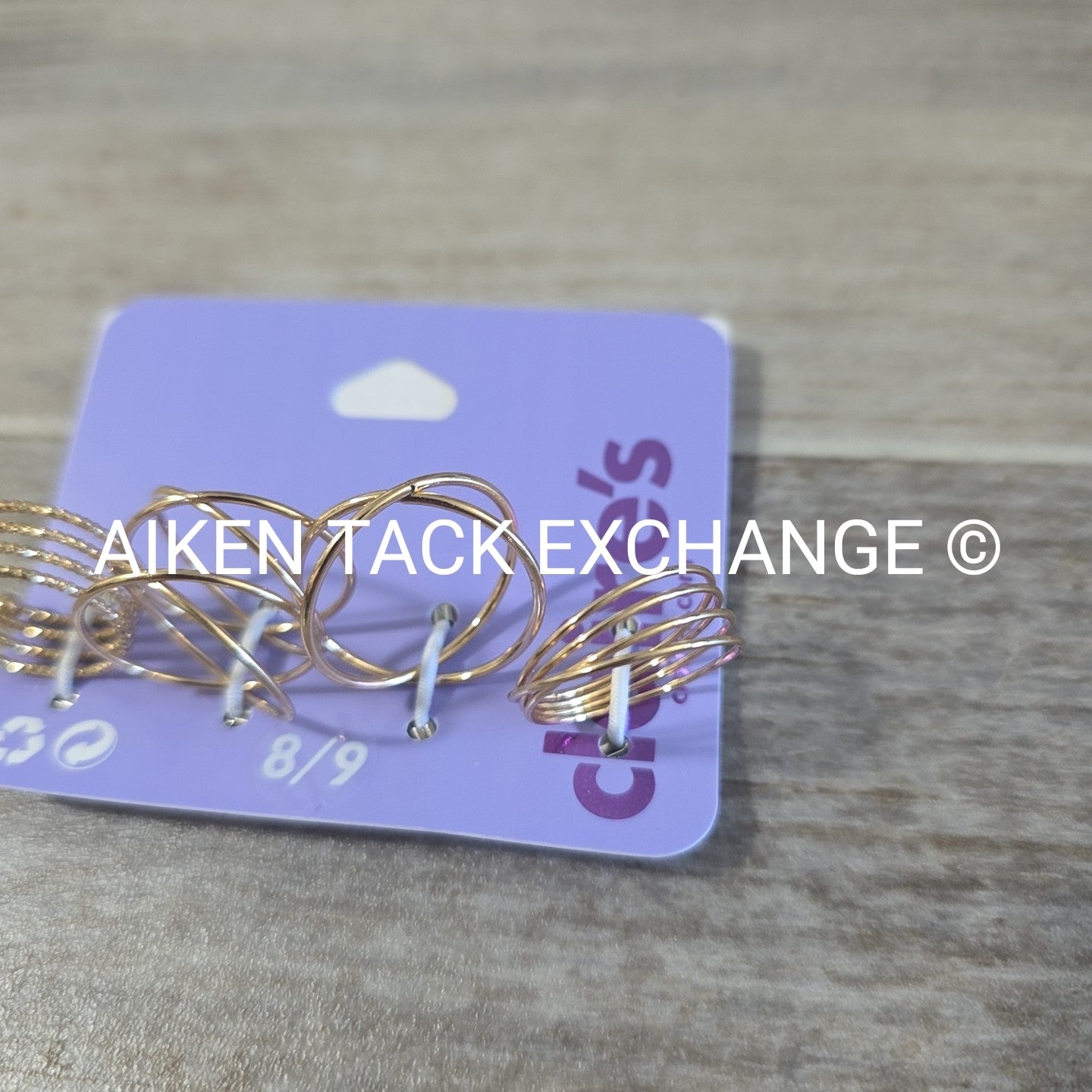 Claire's Ring Set (4) - Size 8/9