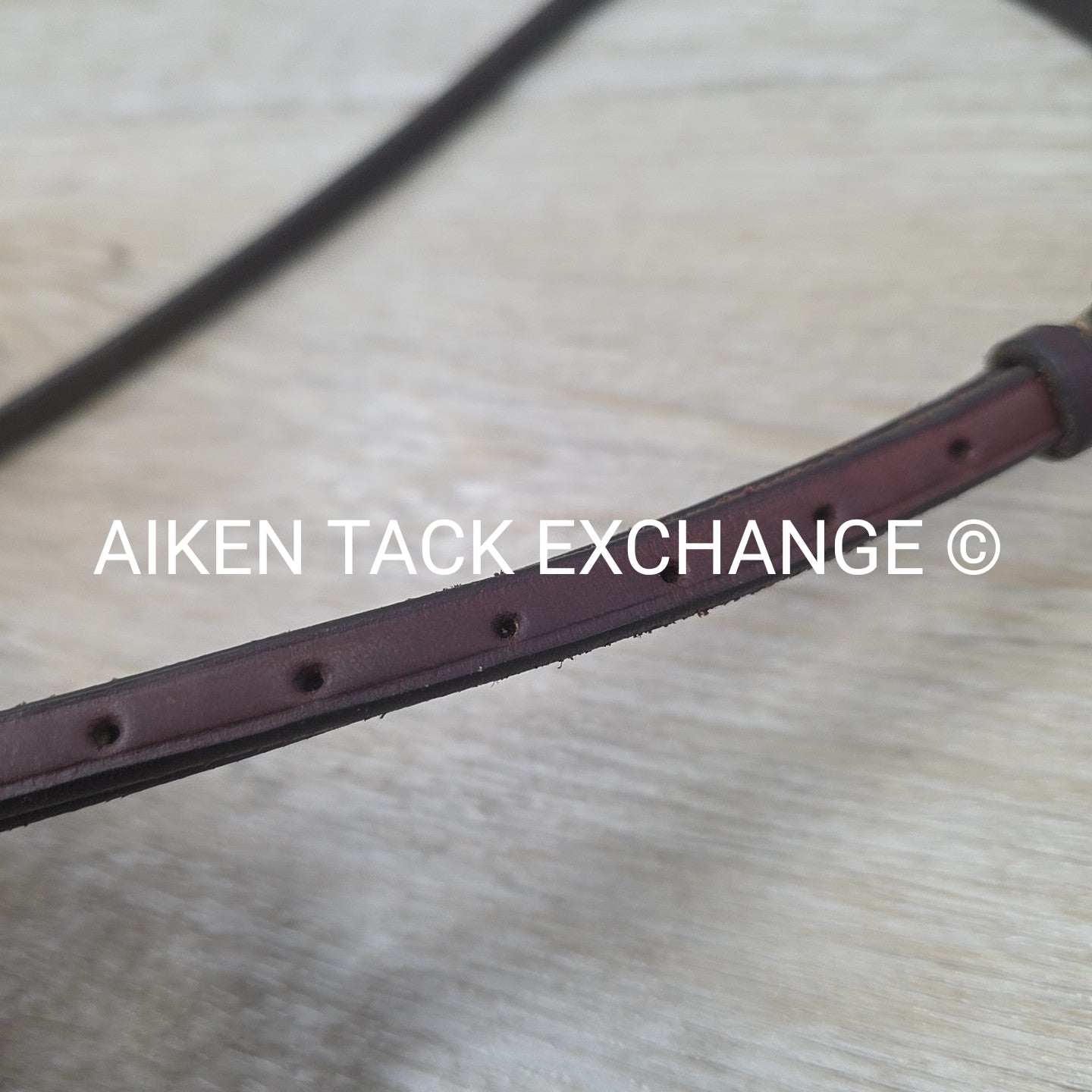 Edgewood Plaid Raised Flash Noseband, Missing Flash Strap, Brown, Size Full