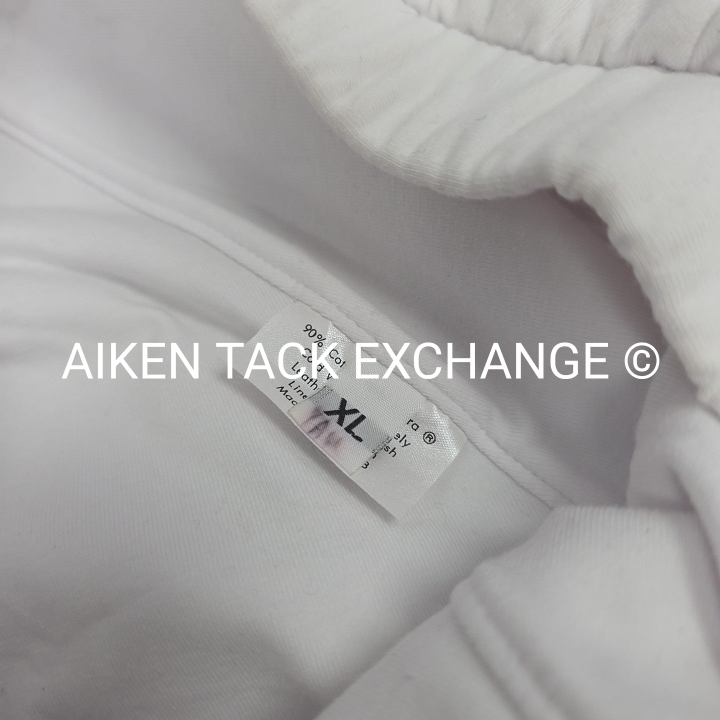 Tropical Rider Full Leather Seat Riding Tights, Women's XLarge