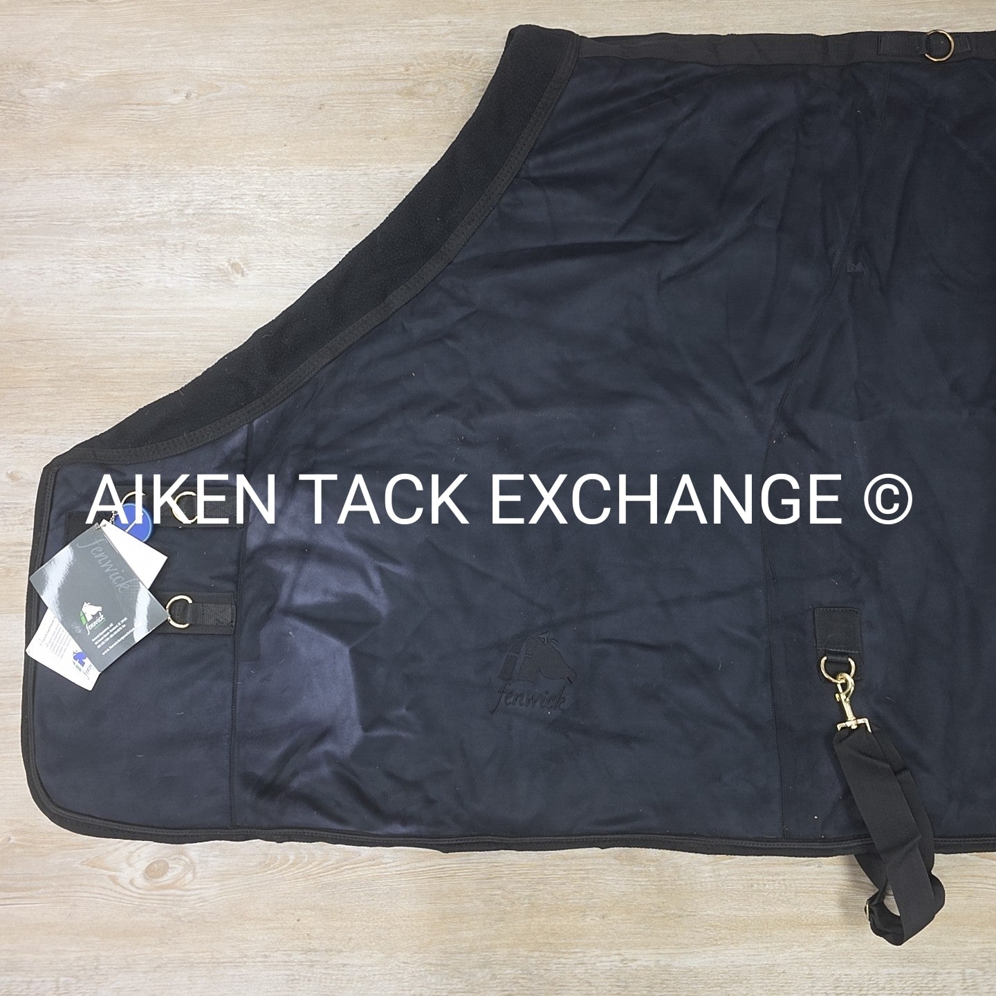 Fenwick Equestrian EquSuede Performance Cooler, Black, 86"