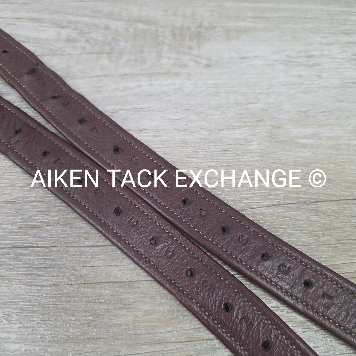 ExionPro Stirrup Leathers, Brown, 54"