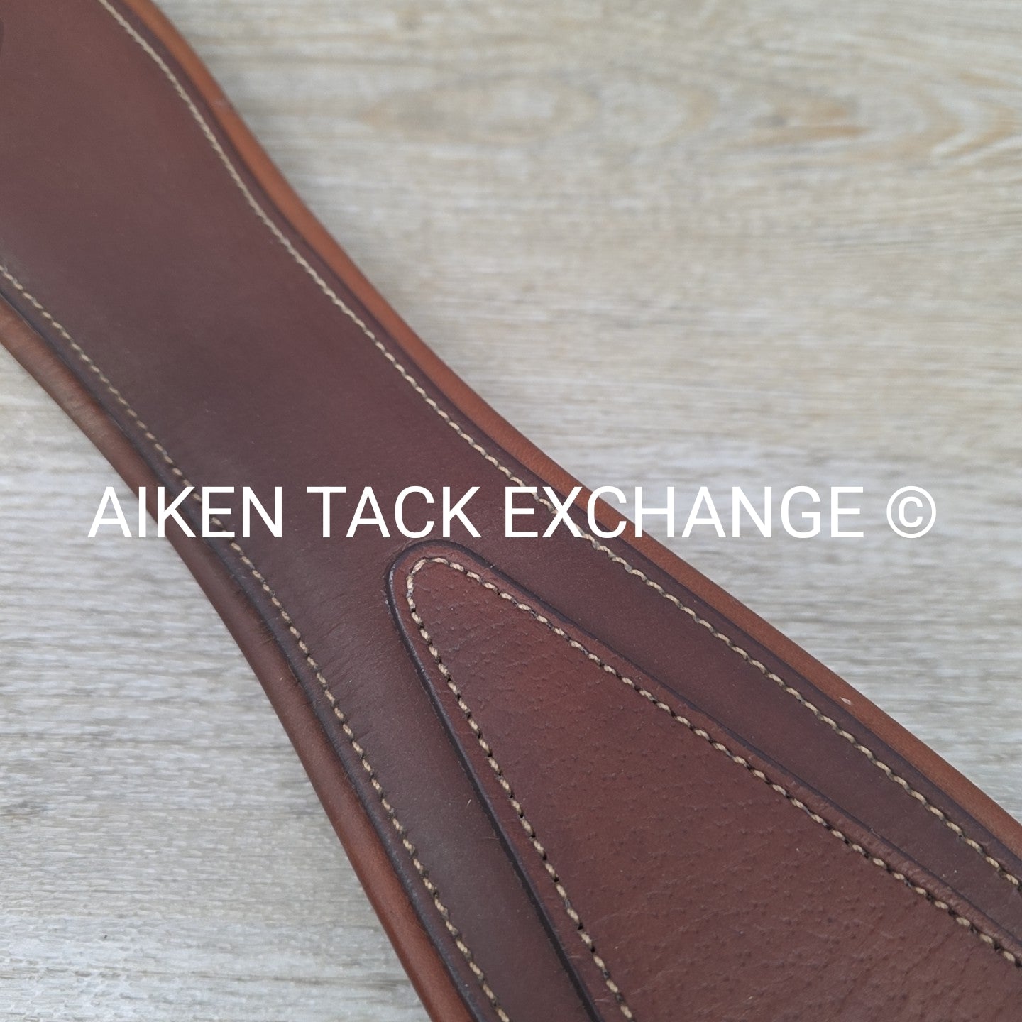 Antares Double End Elastic Girth, Brown, 48"