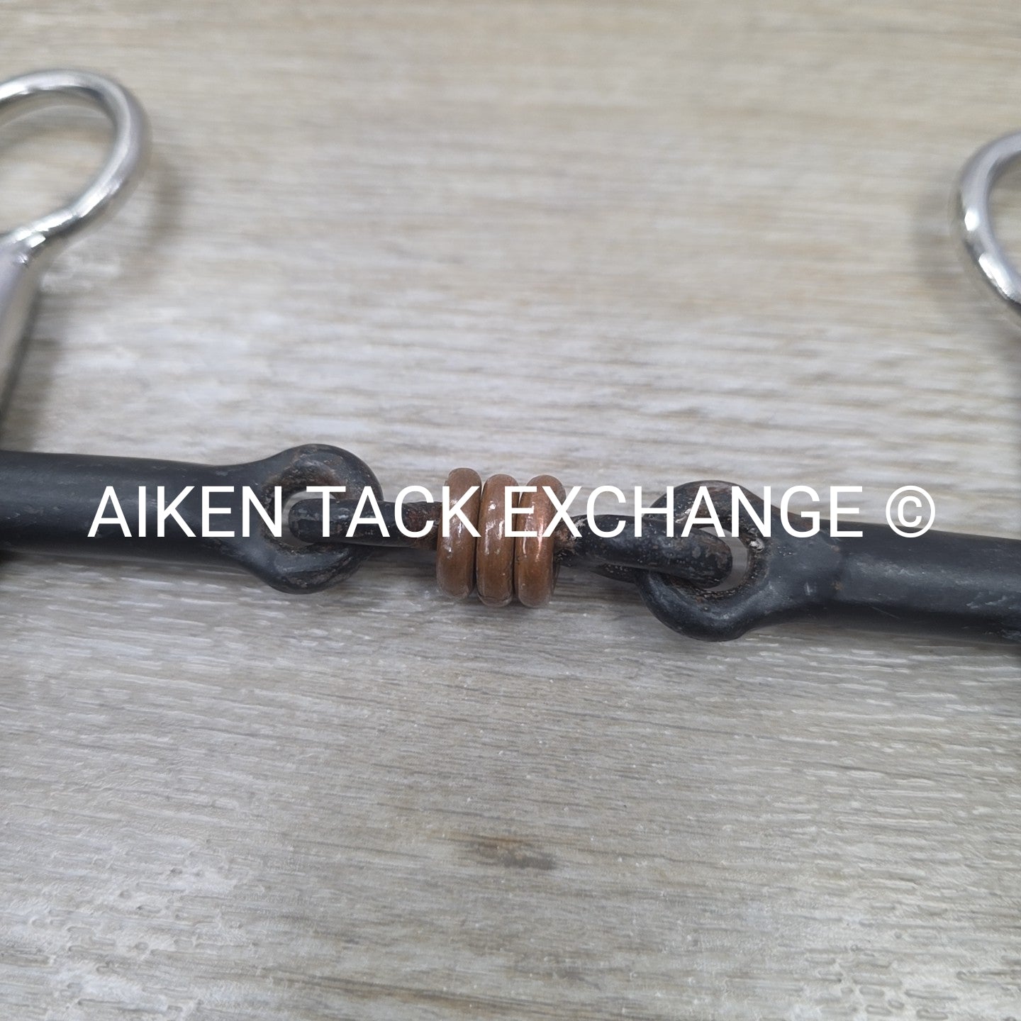 Dog Bone Copper Ring Sweet Iron Bit 5"