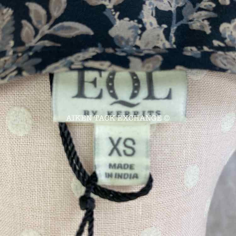 Kerrits EQL Model Button Front Dress, Black Cheval, Size XS