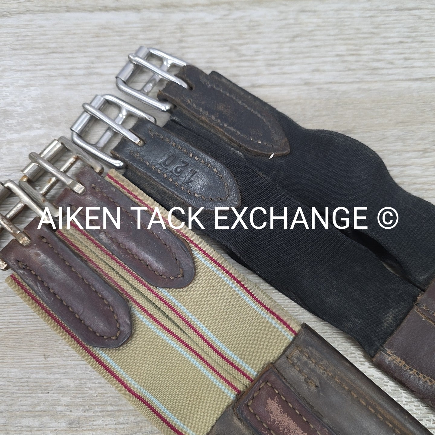 BARGAIN BUNDLE: Stubben Girth & Unknown Girth, On End Elastic, 48"
