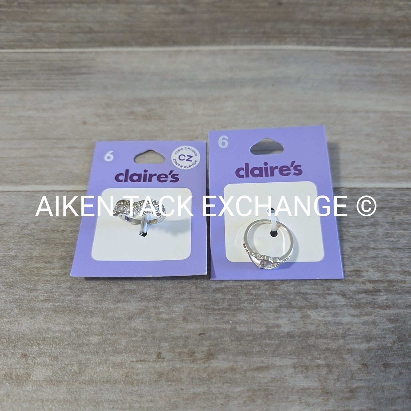 Claire's Rings (2) - Size 6