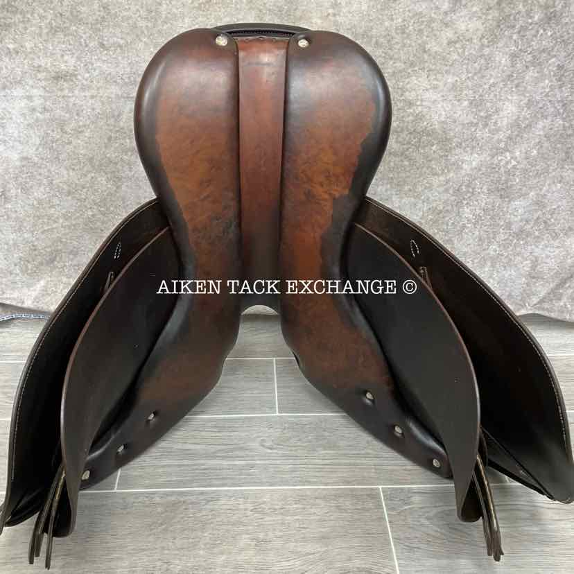 Bruno De Heusch - BDH Close Contact Jump Saddle, 17" Seat, Medium Tree, Foam Panels
