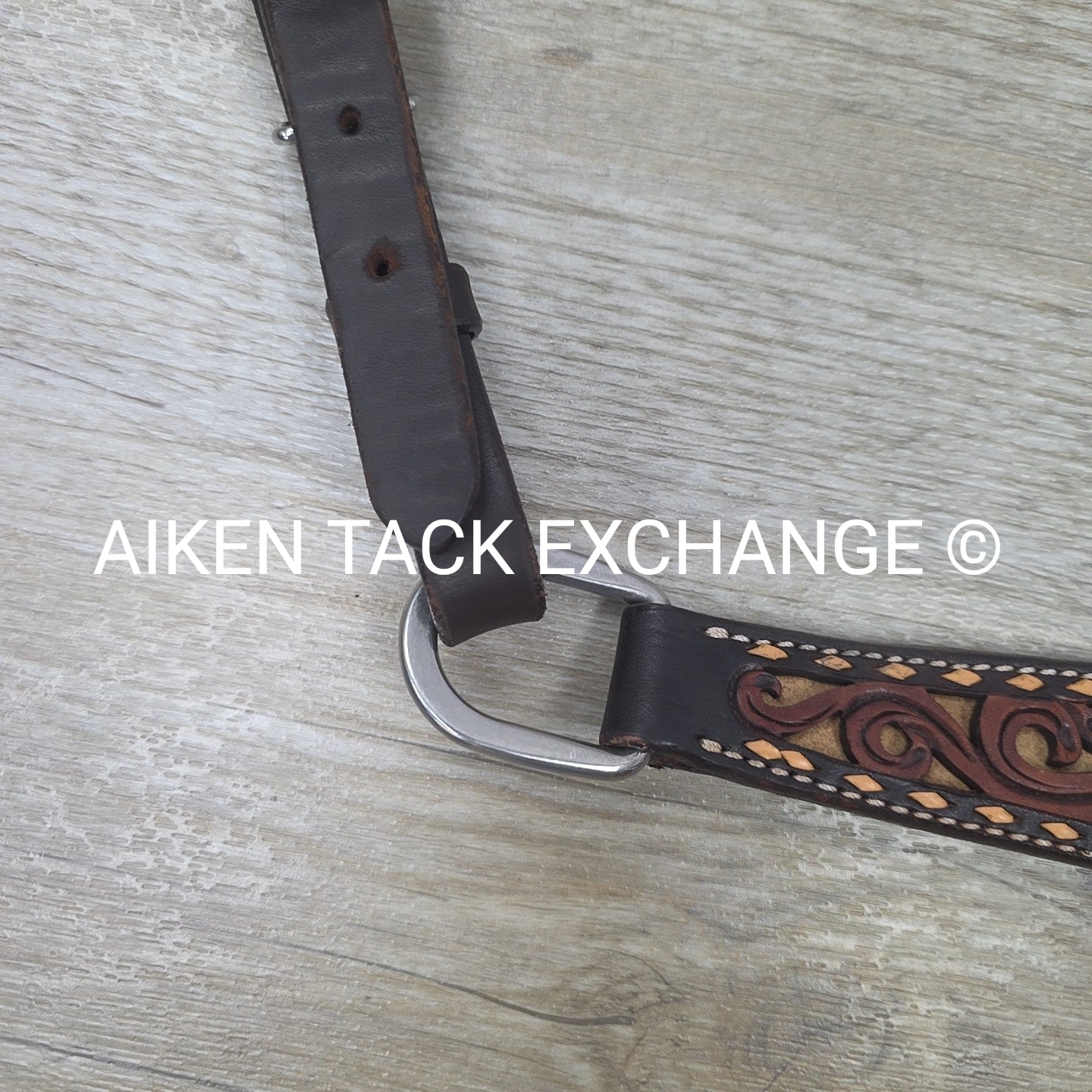 Circle Y Tooled Breastcollar, Size Full/Horse