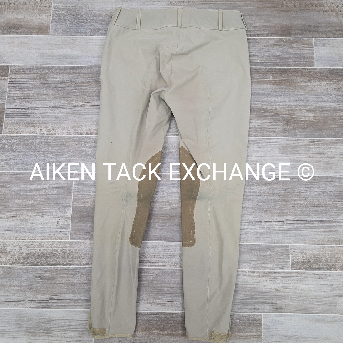Tailored Sportsman Trophy Hunter Knee Patch Breeches, Size 28 R