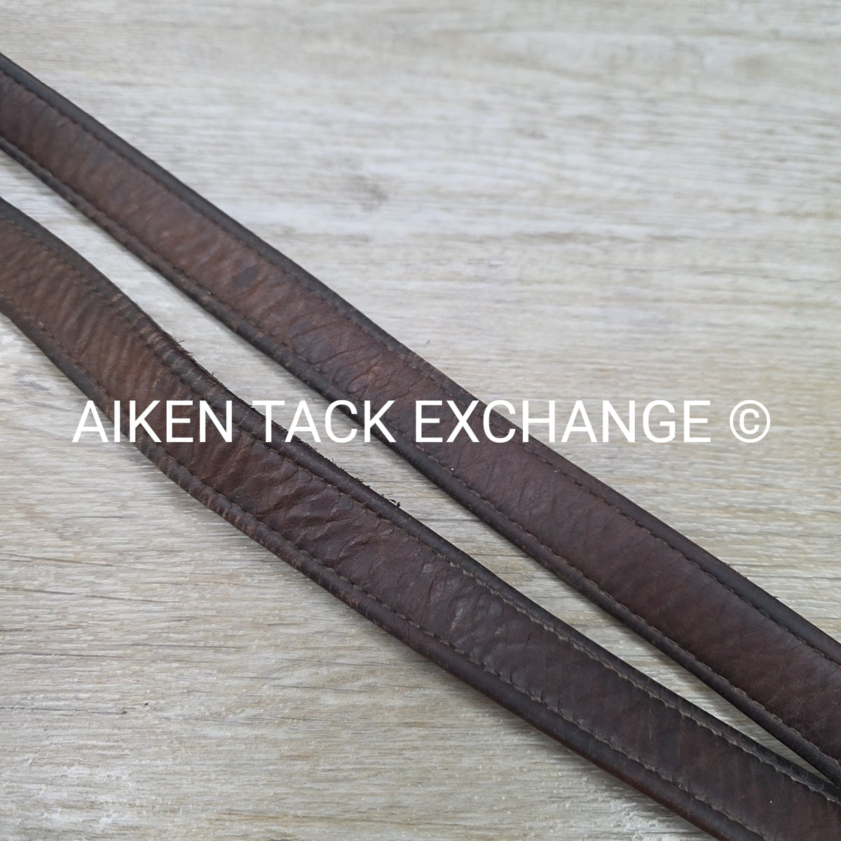 M. Toulouse Lined Stirrup Leathers, Brown, 54"