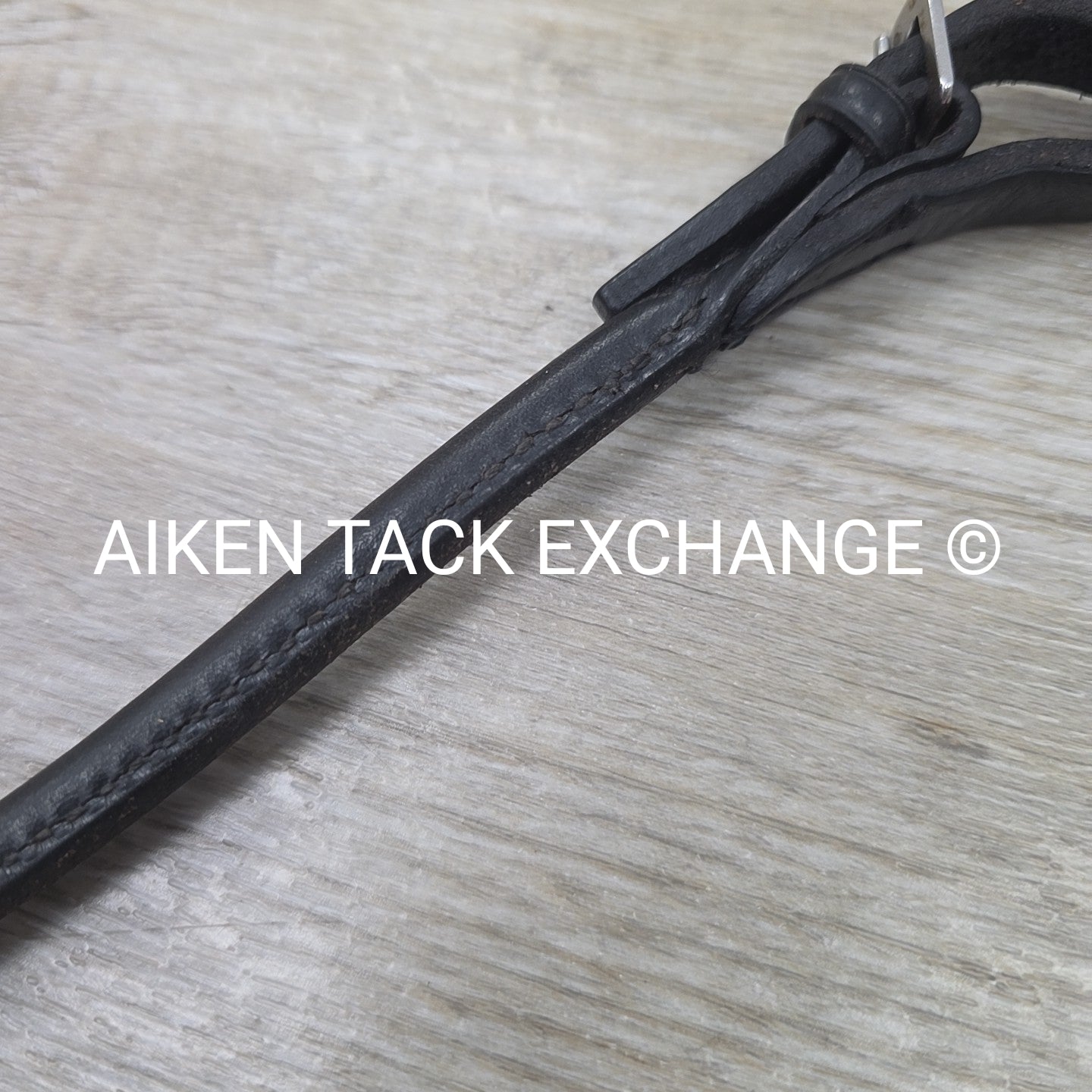 Tory Leather Rolled Grab Strap Bucking Strap
