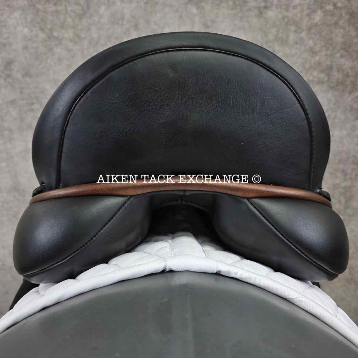 2014 Custom Saddlery Advantage Monoflap Dressage Saddle, 18" Seat, Adjustable Tree, Wool Flocked Panels