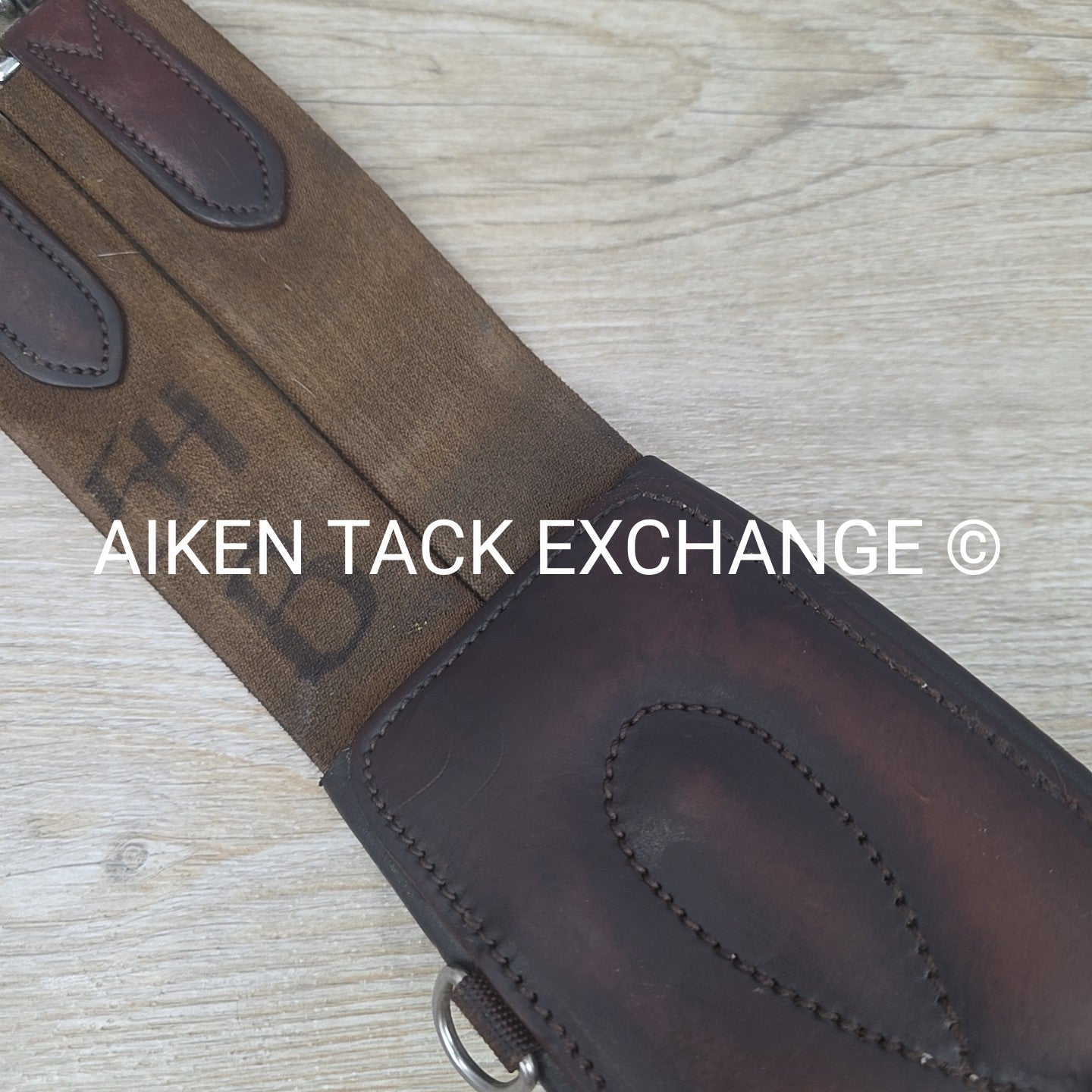 Total Saddle Fit Anatomic Shoulder Relief Girth, Brown, 54"