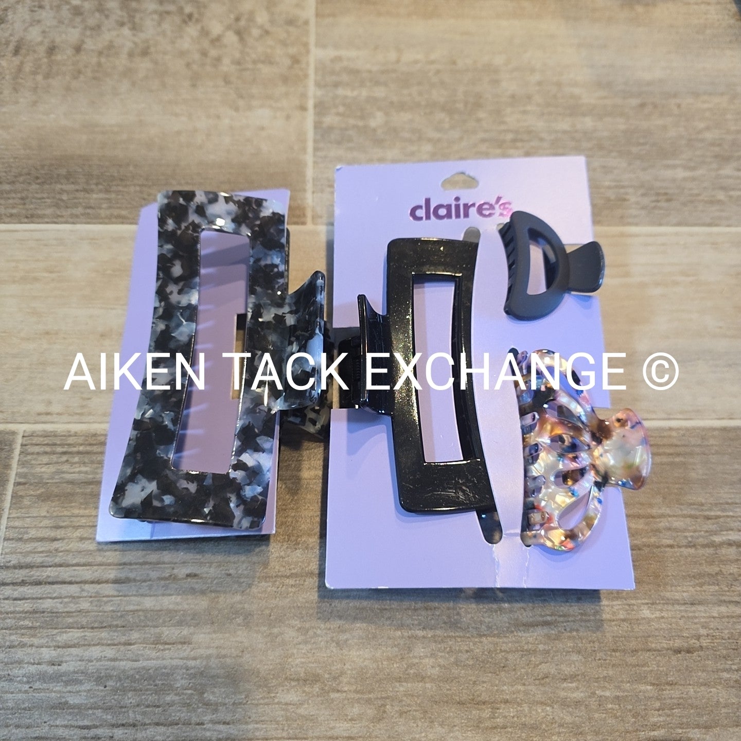 Claire's Claw Clip Bundle - 4 Total