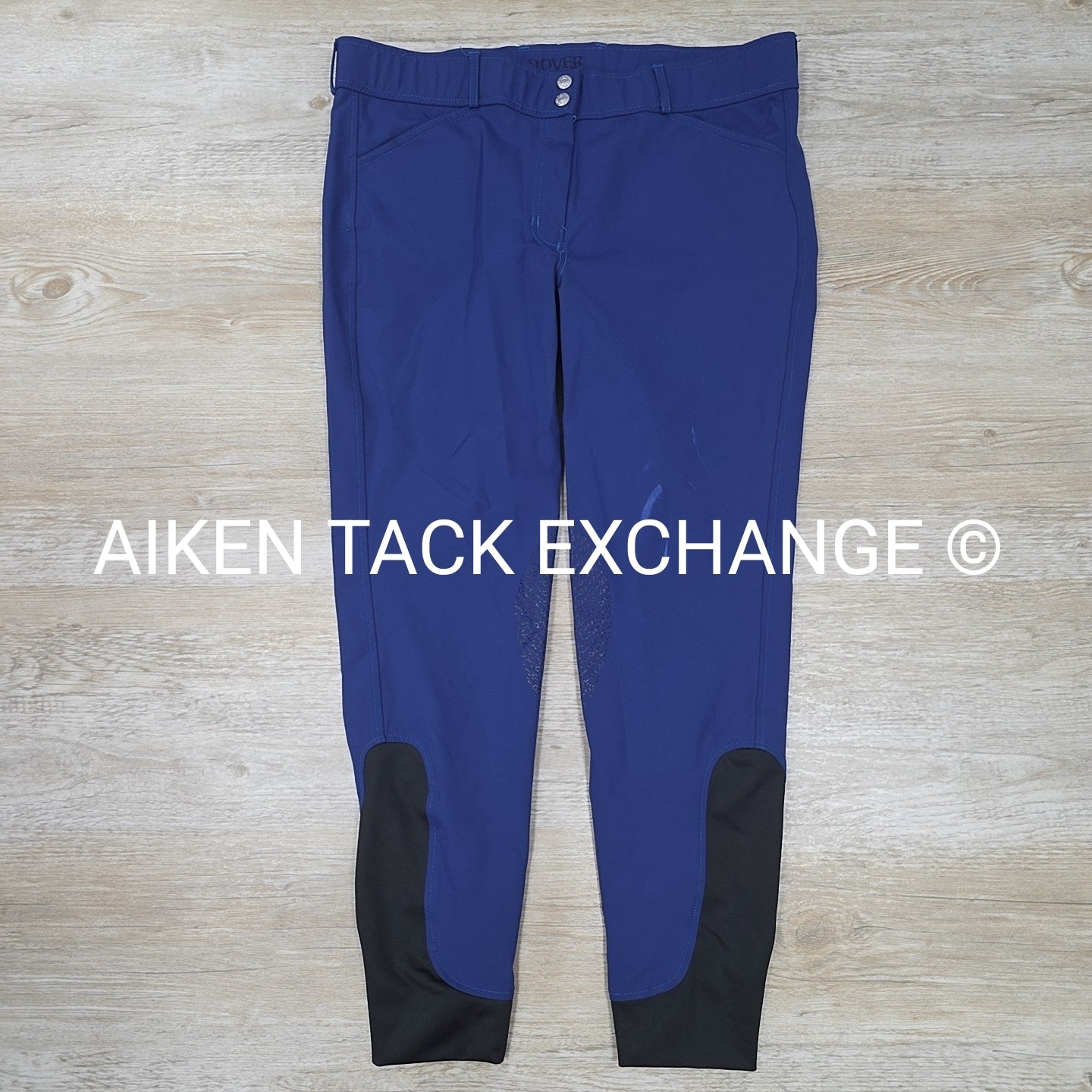 Dover Saddlery Silicone Knee Patch Breeches, Size 32