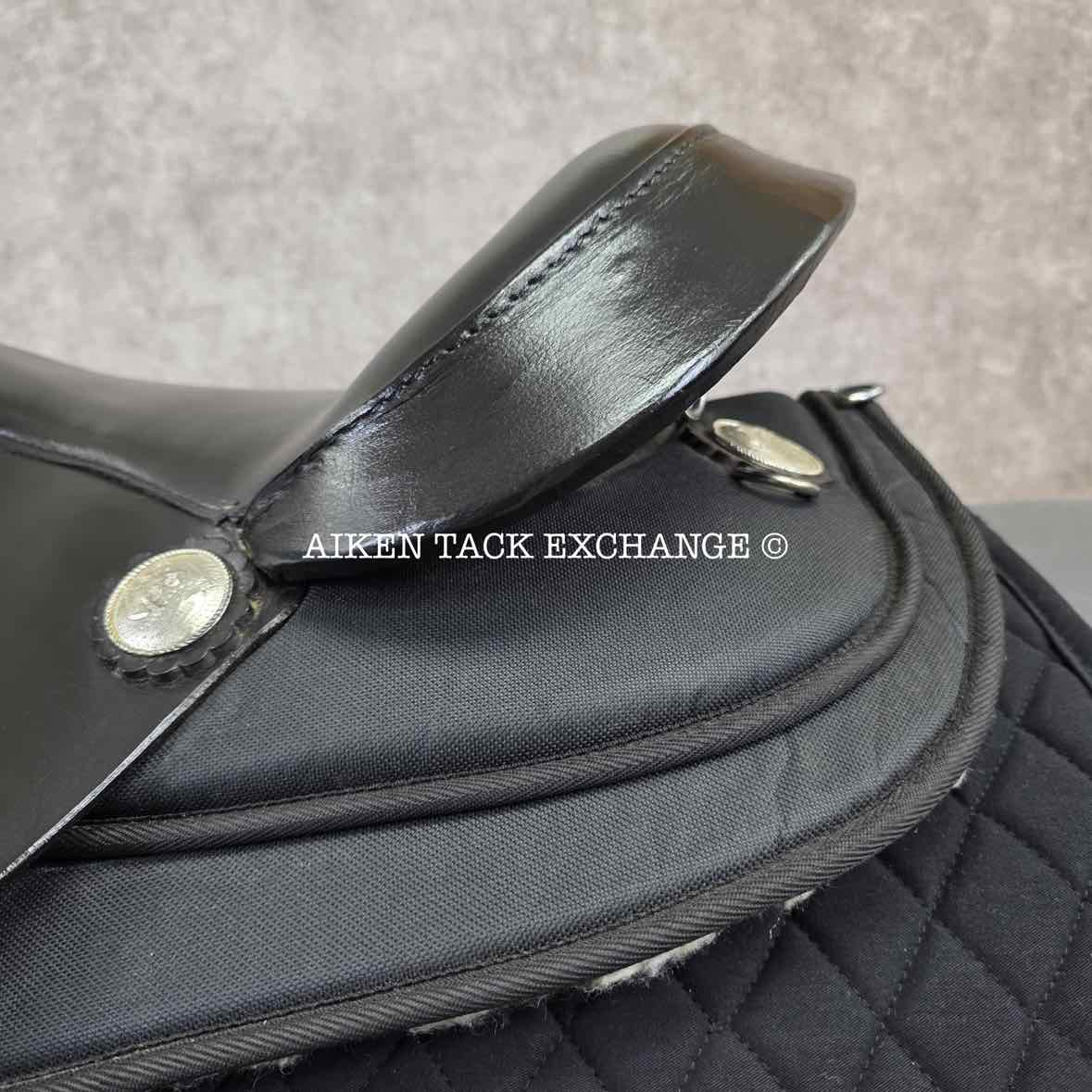 King Series Neutron Marathon Endurance Saddle, 15" Seat, Wide Tree - Full QH Bars