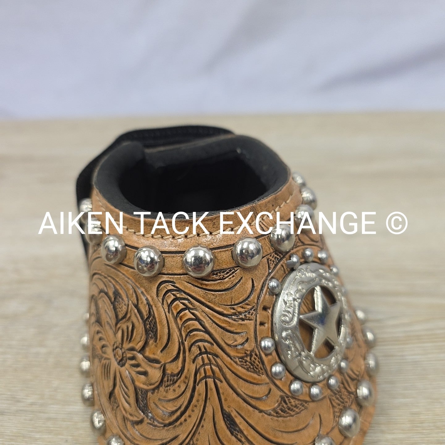 Turn-Two Equine No Turn Bell Boots, Size Medium