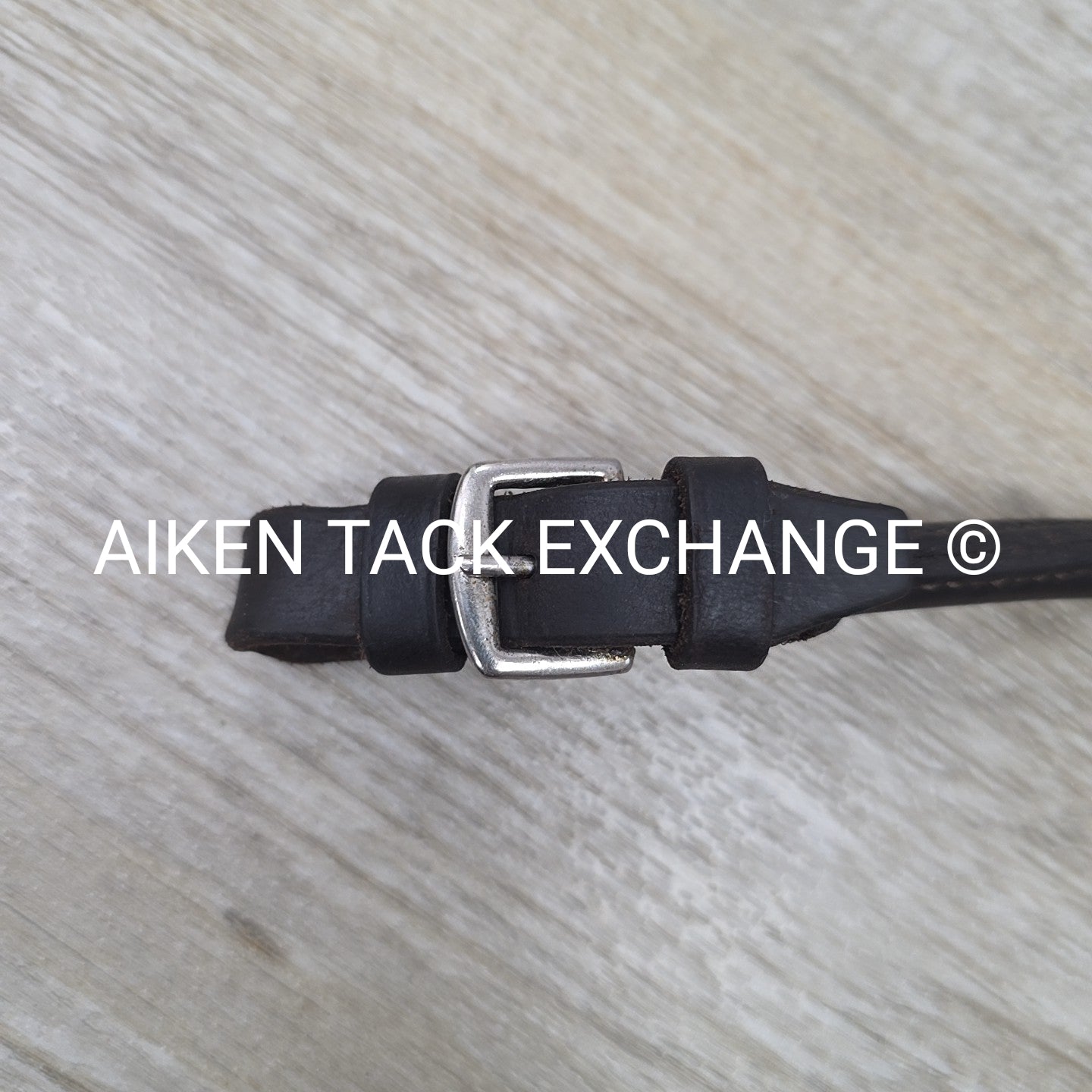 Rolled Leather Grab Strap