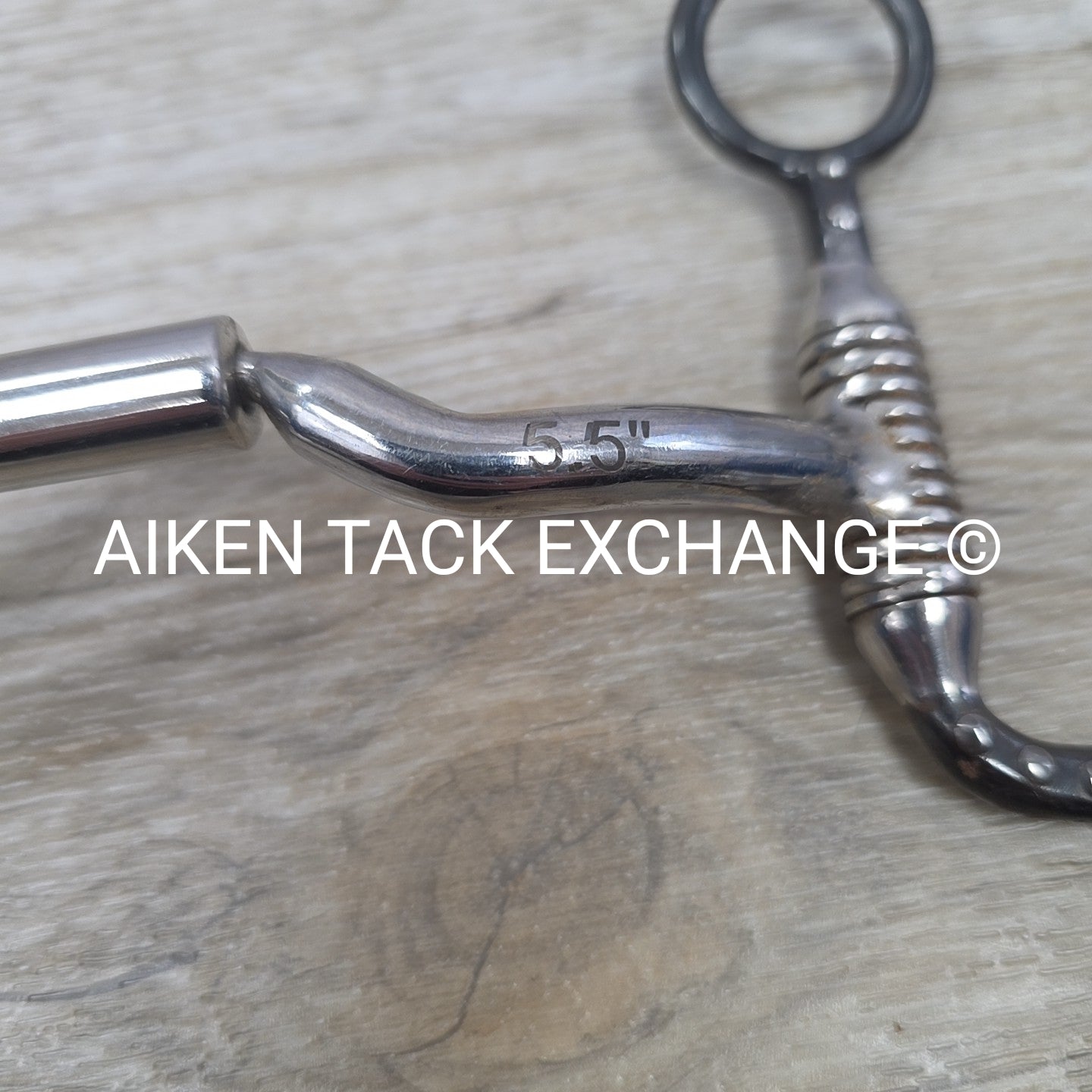 Professional Equine Low Port Comfort Mouth Shank Bit 5.5"