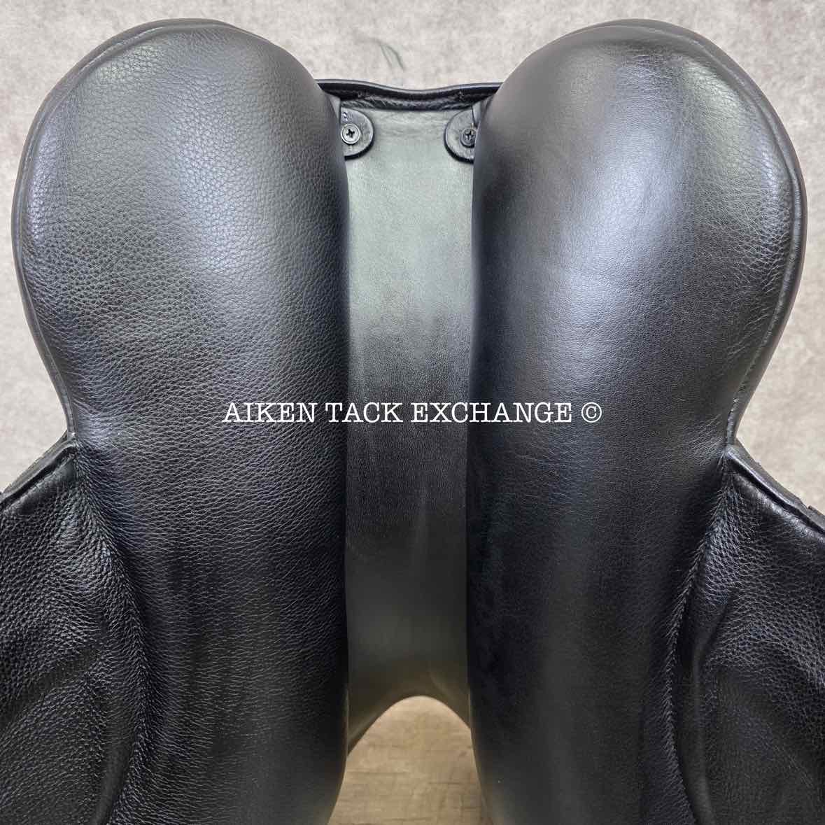 2024 Envy Motion Dressage Saddle, 17" Seat, Adjustable Tree, Wool Flocked Panels