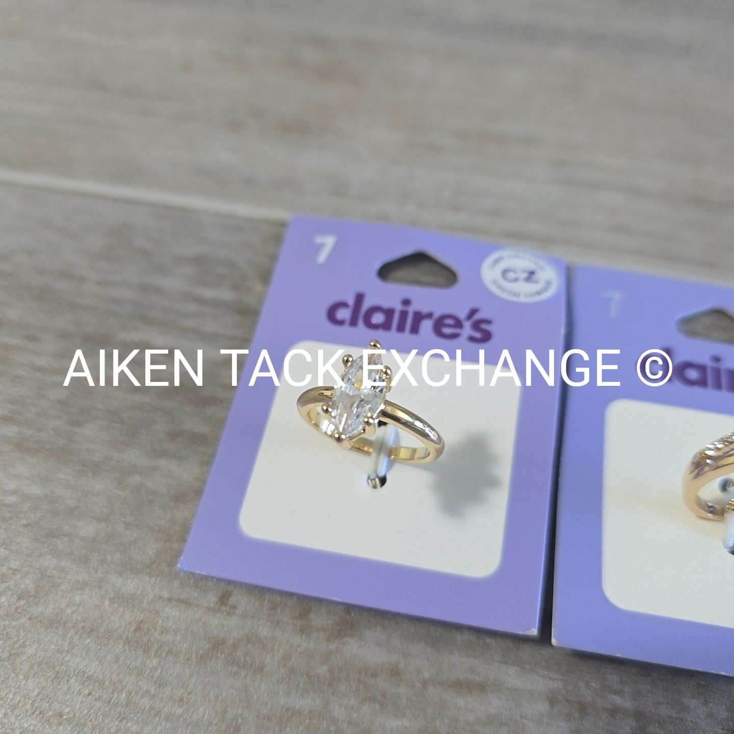 Claire's Rings (2) - Size 7