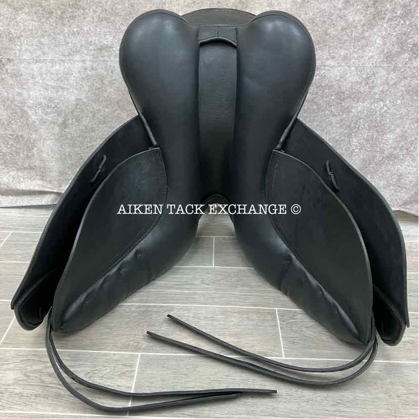 2022 Trilogy Verago Elite Dressage Saddle, 18" Seat, Medium Tree, Wool Flocked Panels