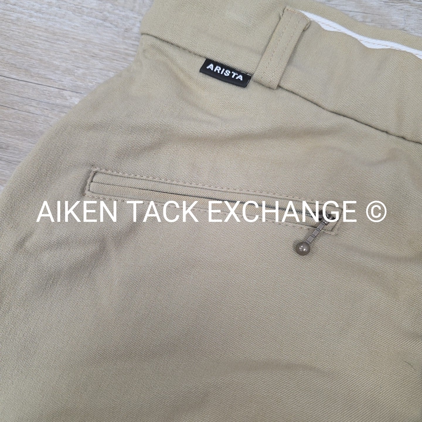 Arista Leather Full Seat Breeches, Size 30 R