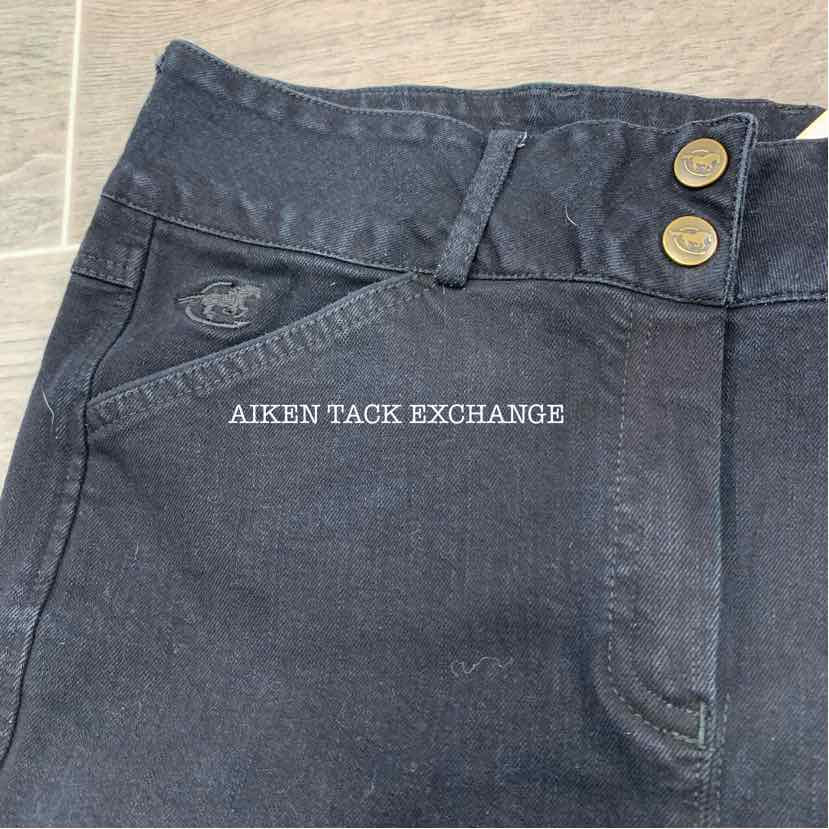 SmartPak Denim Knee Patch Breeches, Size 32 L