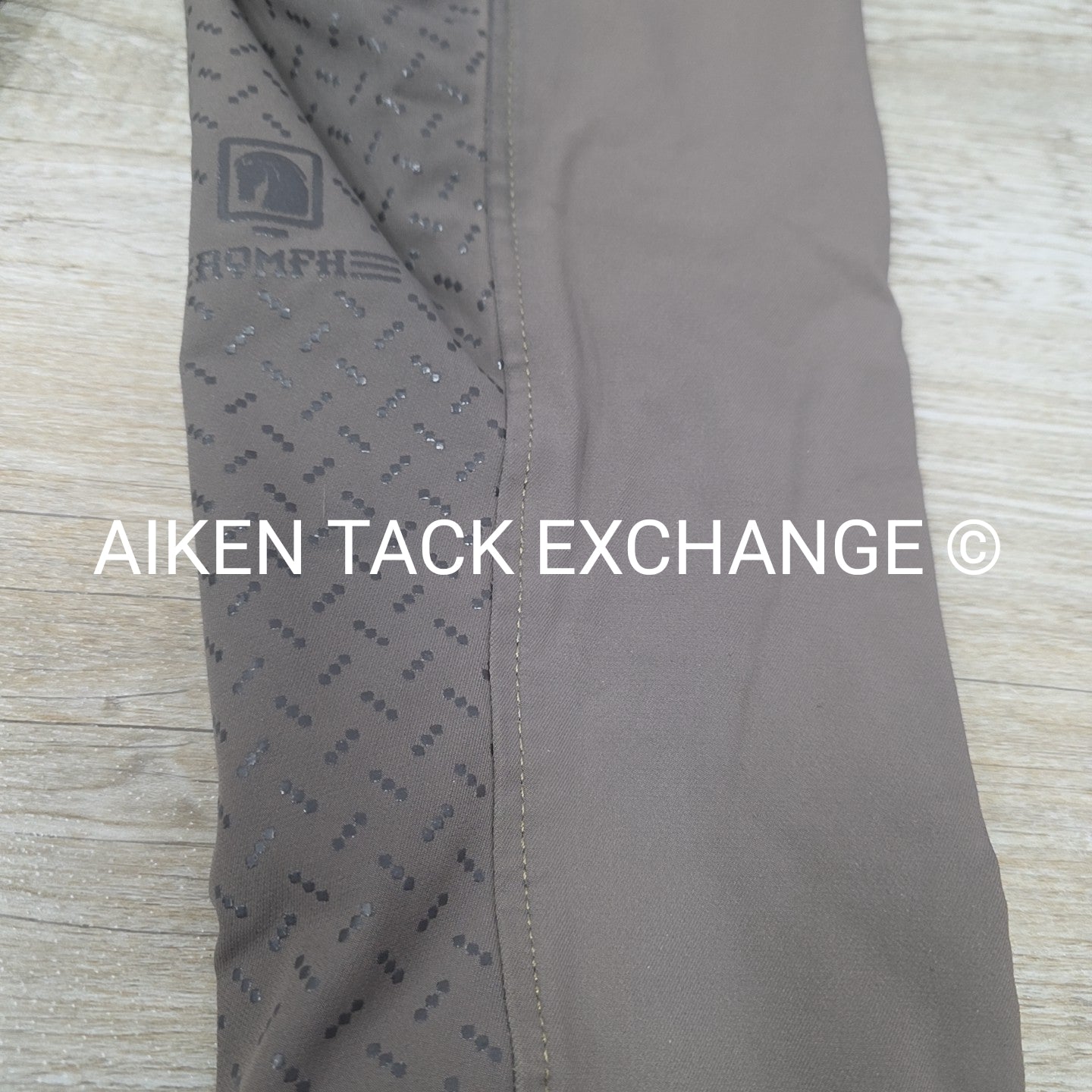 Romfh Sarafina Bling Silicone Grip Full Seat Breeches, Size 28 R