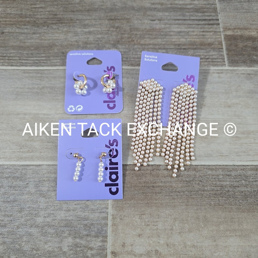 Claire's Earrings - Set of 3