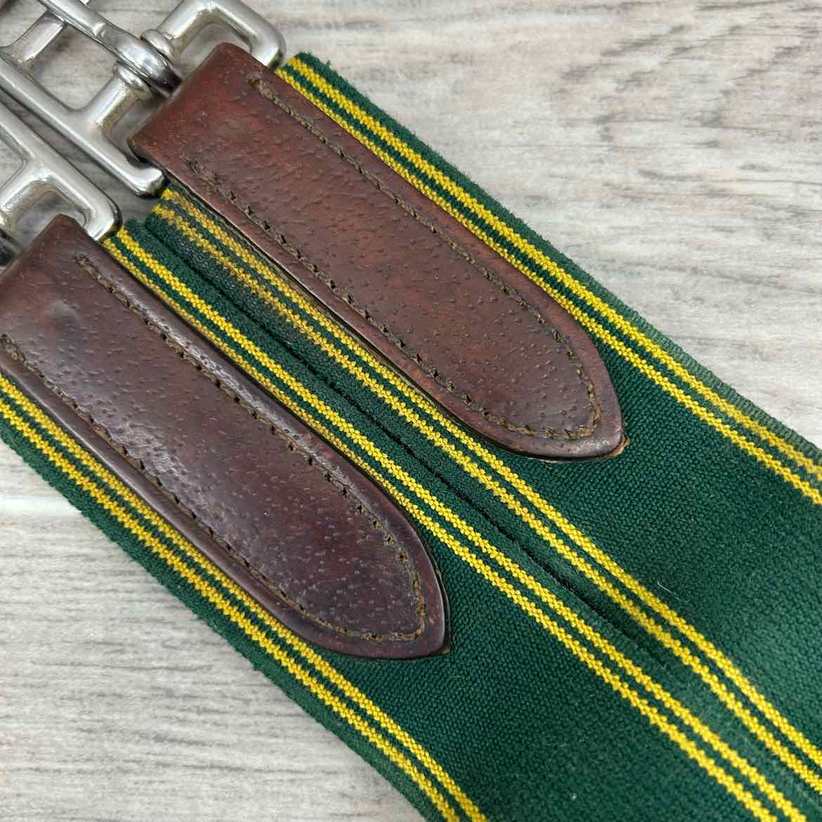 HDR Leather Girth with Single End Elastic 50"