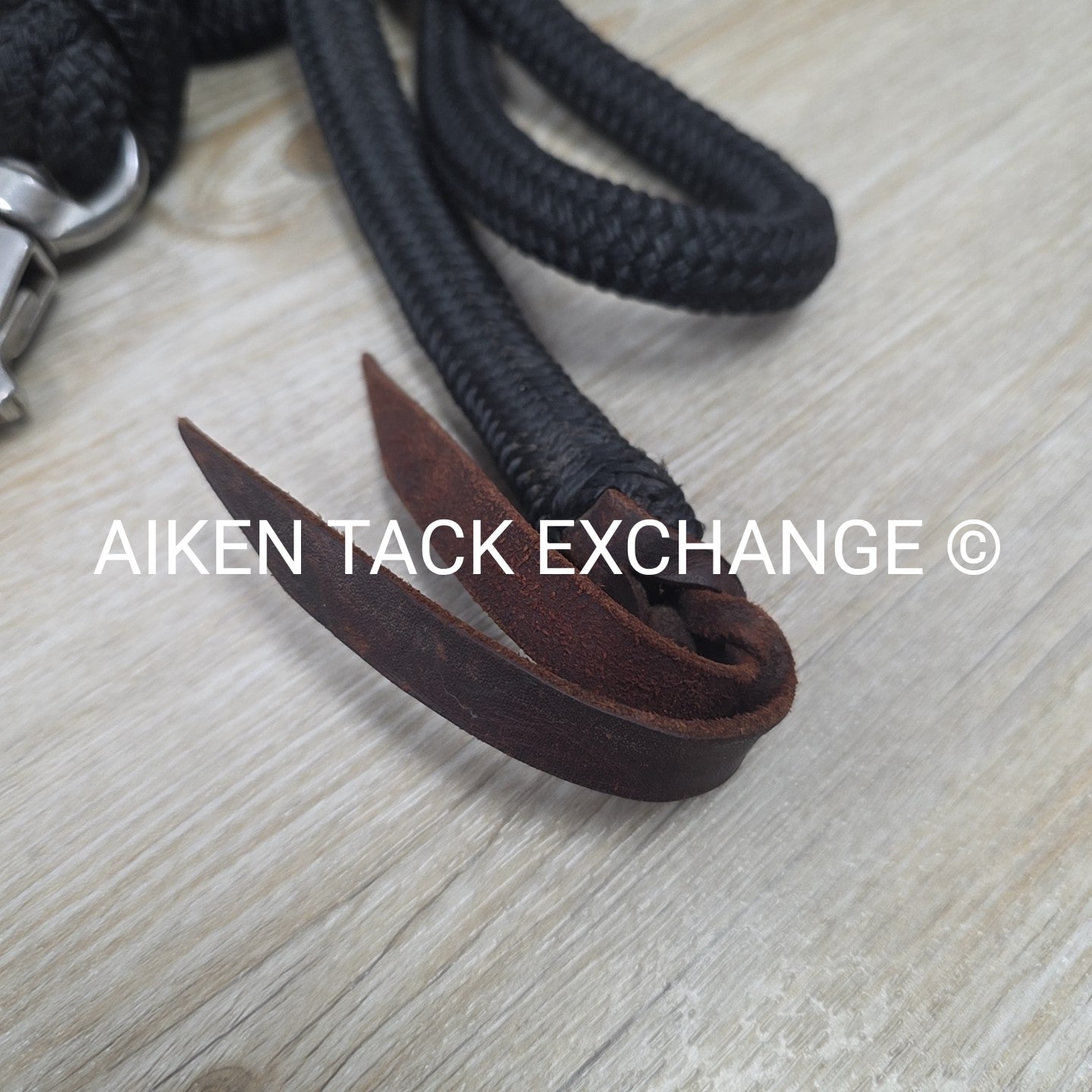 Lead Rope with Leather Popper