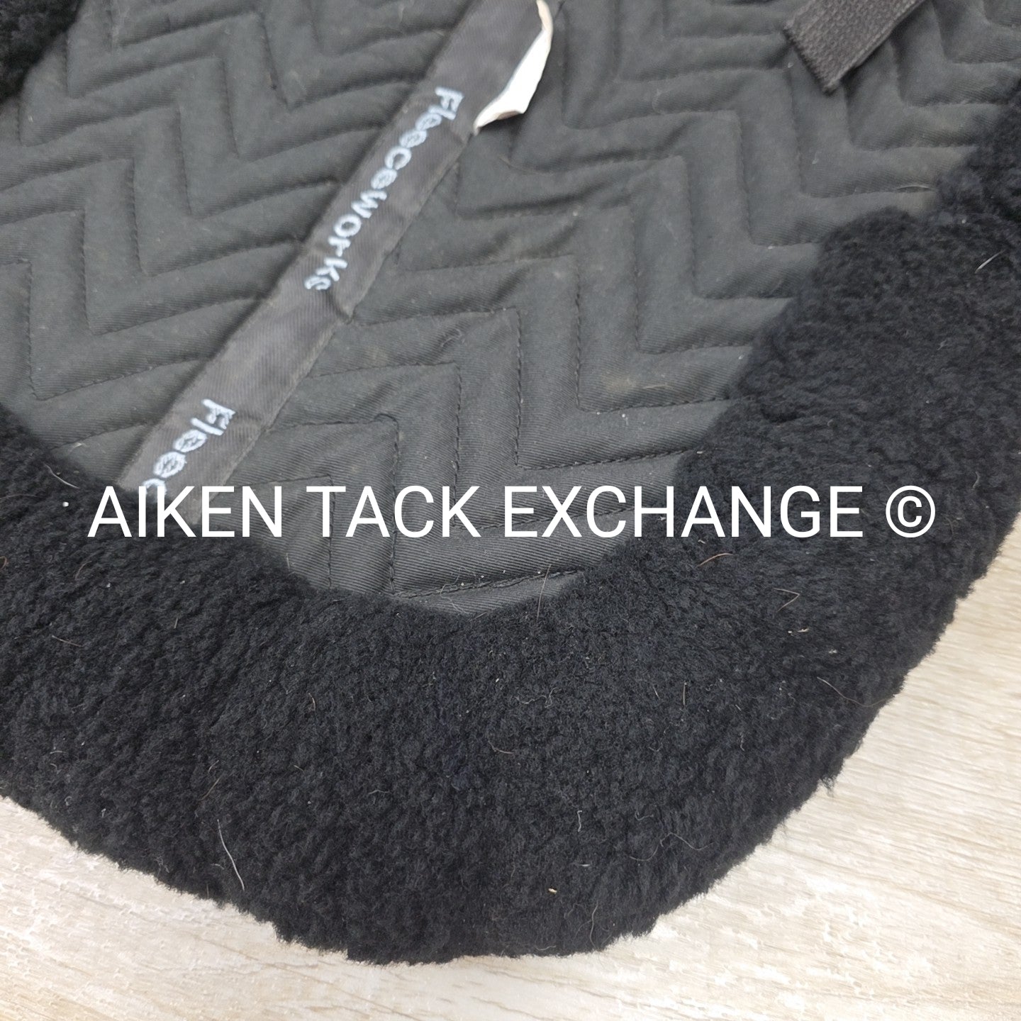 Fleeceworks Wither Relief Sheepskin Half Pad, Size Medium