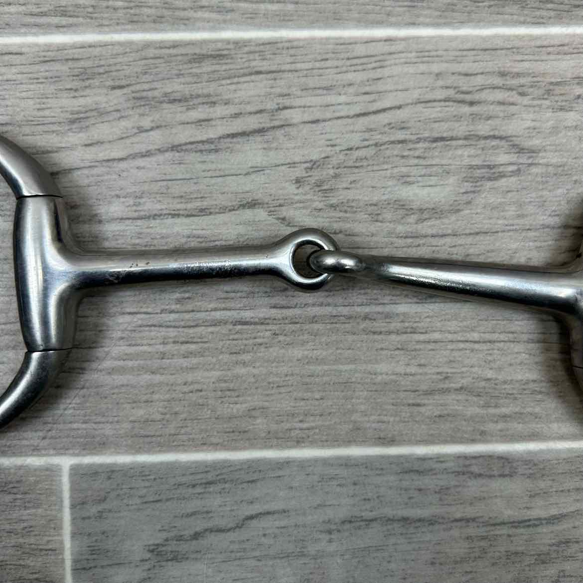 Korsteel Single Joint Eggbutt Gag Bit with Nunn Finer Rope Cheek Pieces, 5.5"